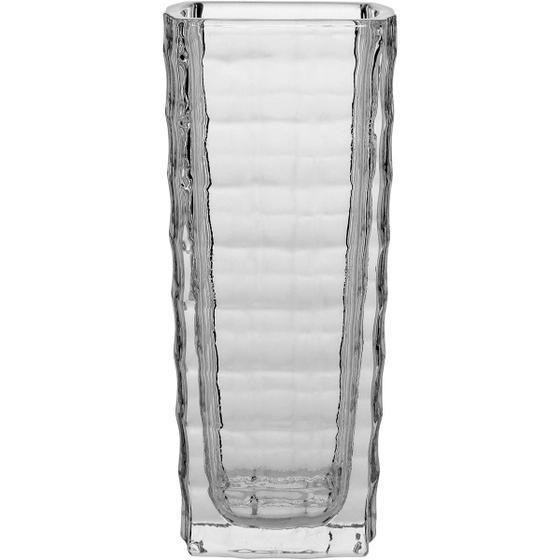Imagem de VASO DECORATIVO ENFEITE CASA VIDRO 15x6x6cm TRANSPARENTE
