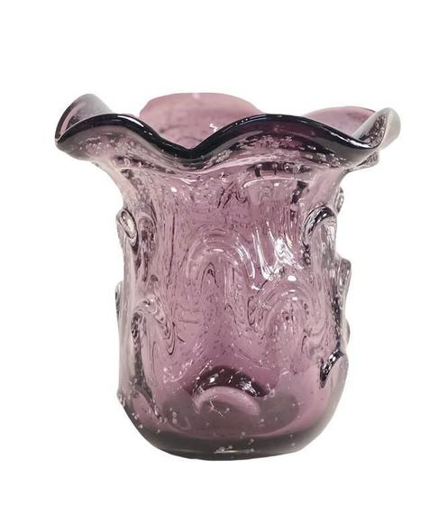 Imagem de Vaso decorativo Murano 14cm roxo