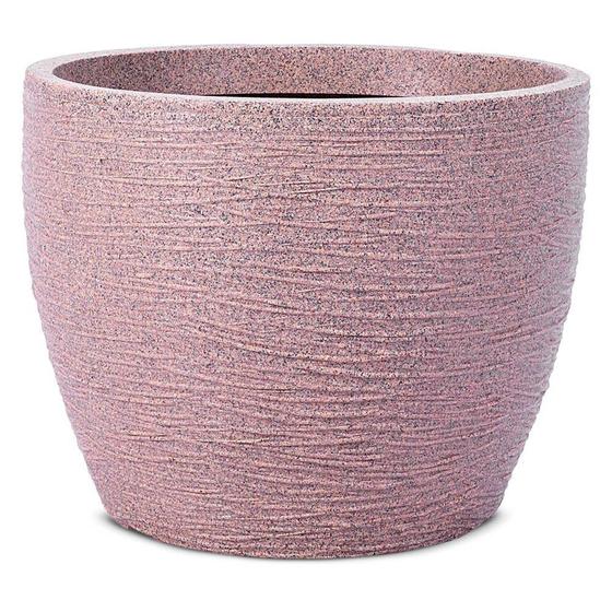 Imagem de Vaso Decorativo para Plantas Redondo Elba 27 pedra