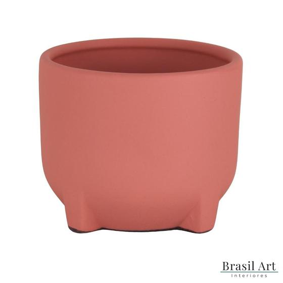 Imagem de Vaso Decorativo Pequeno em Cerâmica Rosa