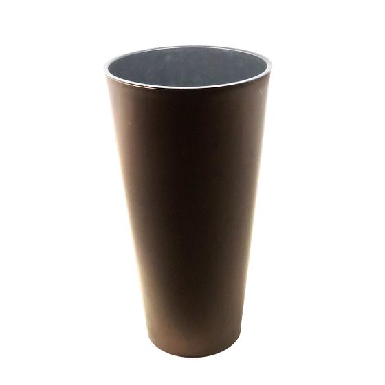 Imagem de Vaso Decorativo Plástico Plantas Flores Arranjos Buque Flor Jardim Jardineira Objeto Decoração Floreira Vasinho Presente