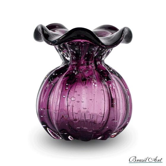 Imagem de Vaso Decorativo Trouxinha Média Italy Roxo