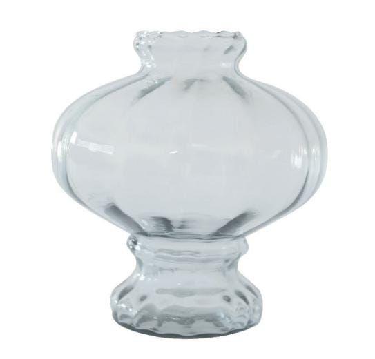 Imagem de Vaso Decorativo Vidro Papoula Grande 20 Cm Flor Jardim