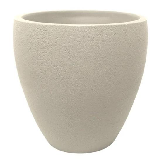 Imagem de Vaso Elipse Rústico 40 (27L) Cor Cimento JAPI