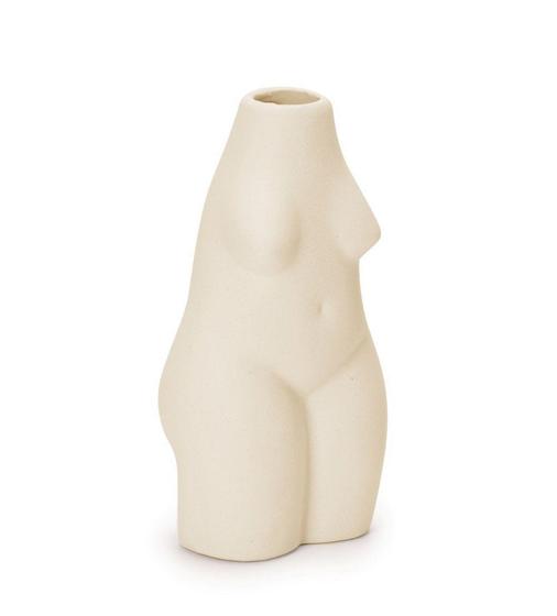 Imagem de Vaso em ceramica corpo de mulher branco - Mart