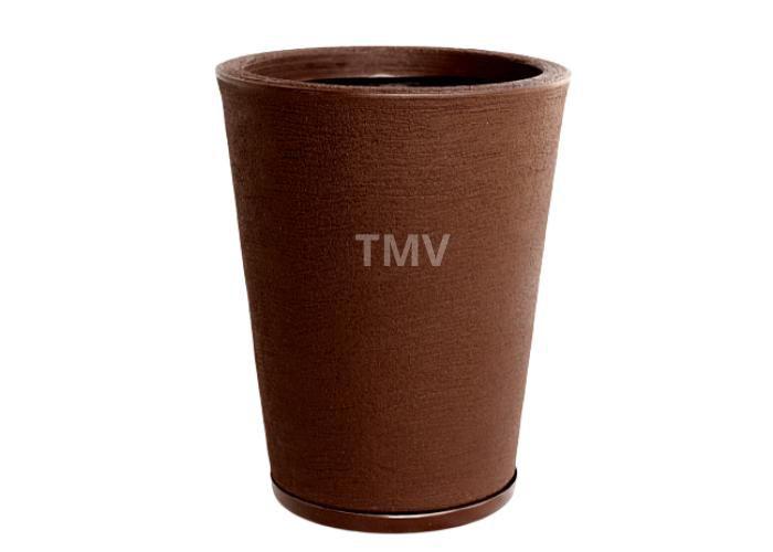 Vaso Grafiato Luxo Planta Casa Decoração Jardim Varanda N1--Marrom Menor preço em Vaso Grafiato Luxo Planta Casa Decoração Jardim Varanda N1--Marrom