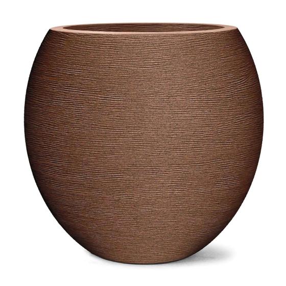 Imagem de Vaso Grafiato Oval 32 (24L) Cor Ferrugem NUTRIPLAN