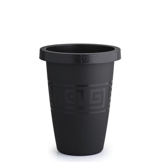 Imagem de Vaso Grande 21 Litros De Plástico Redondo Grego