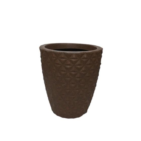 Imagem de Vaso Grande De Plantas Polietileno Decorativo Grande Marrom