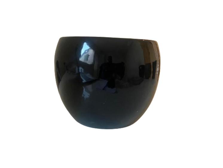 Imagem de Vaso intense esmaltado g preto pt15 - a casa