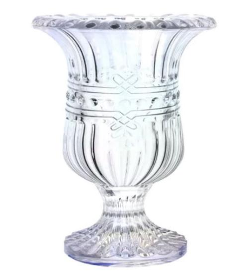Vaso lhermitage fratello cristal ecologico com pe 14,5cm furta cor - p3224 Menor preço em Vaso lhermitage fratello cristal ecologico com pe 14,5cm furta cor - p3224