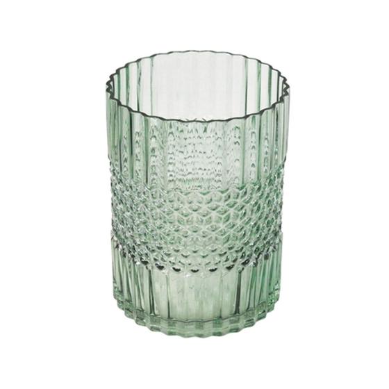 Imagem de Vaso Medio Decorativo Redondo Lapidados Classico Verde Suave