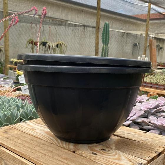 Vaso Meia Lua Preto Jardim Horta Vertical 1 Litro 10 Unds Menor preço em Vaso Meia Lua Preto Jardim Horta Vertical 1 Litro 10 Unds