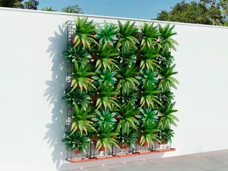 Vaso Mini Meia Lua Jardim Vertical Suspenso 24 Und Atacado Menor preço em Vaso Mini Meia Lua Jardim Vertical Suspenso 24 Und Atacado