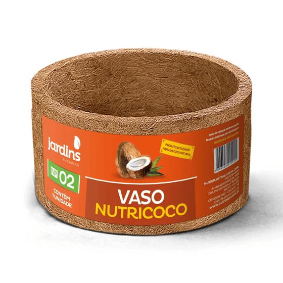 Imagem de Vaso Nutricoco Fibra Natural Orquidea Nº2