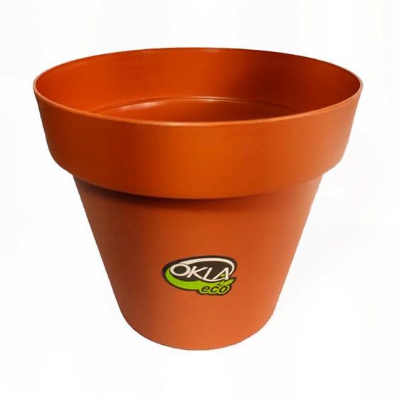 Imagem de Vaso Okla Bari Eco Terracota para Jardim - Tamanho 1