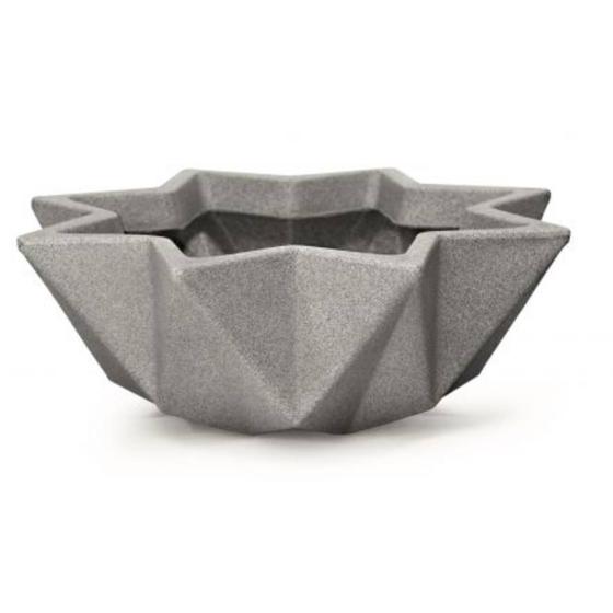 Imagem de Vaso Origami 23 (28,7L) Cor Granito NUTRIPLAN