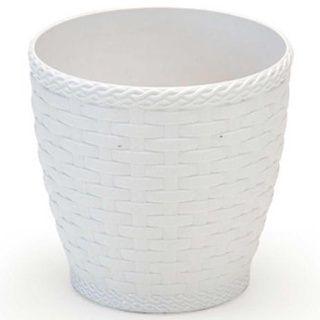 Imagem de Vaso Para Planta Redondo Rattan De Plastico 300 ml 8cm 