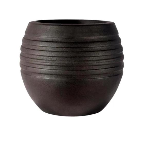 Imagem de Vaso Para Plantas 24 Cm Canela Preto - Afort