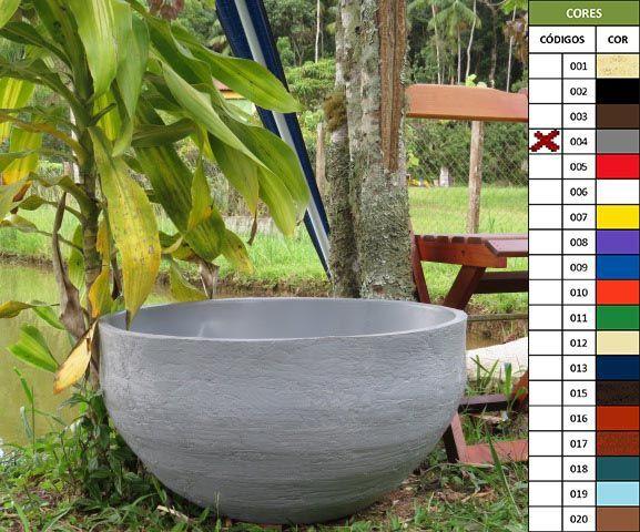 Imagem de Vaso Planta 60x30 Bacia Polietileno