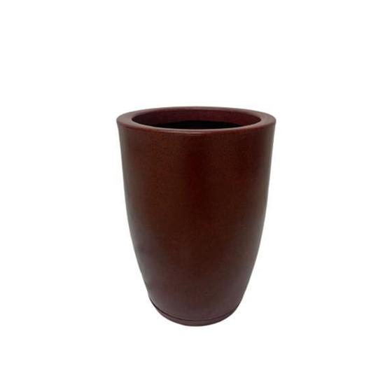 Imagem de Vaso Planta Coluna Vermelho Polietileno 40x30x20 Mato Verde