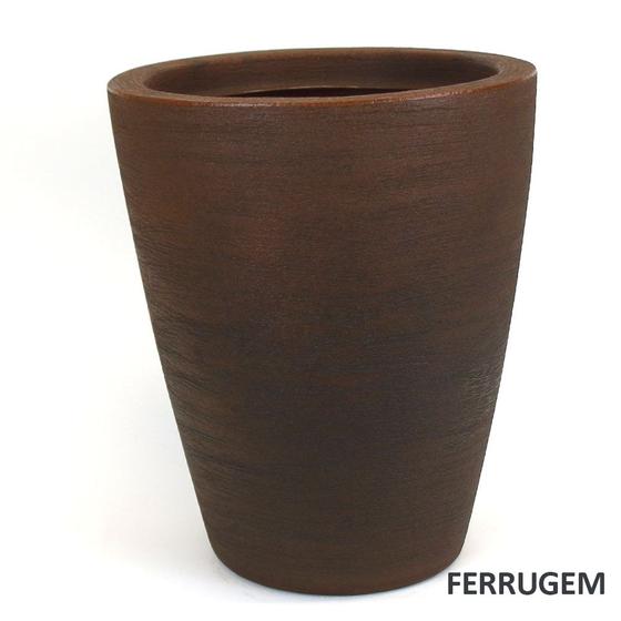Prosperplast Vaso Misa 10L In Plastica Effetto Terracotta - 40x40x17,3 Cm