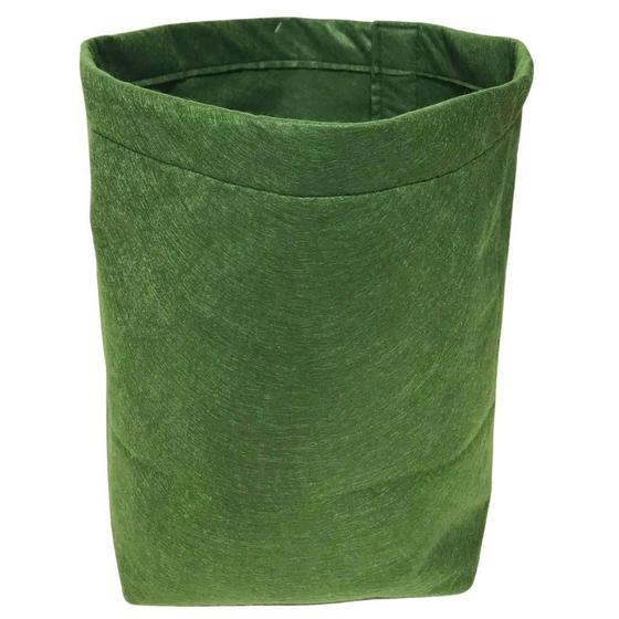 Imagem de Vaso Plantas Feltro 15 Litros Decoração Moderno Verde