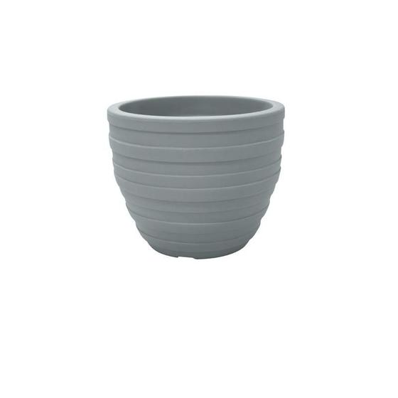 Imagem de Vaso plastico inca 46 cm cimento