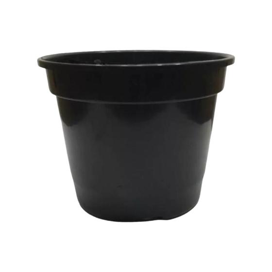 Imagem de Vaso Pote Preto N20 19,7Cm L X 15,6Cm A 10Unidades