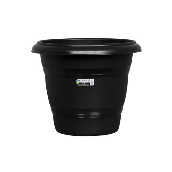 Imagem de Vaso Redondo 35 (13,5 L) Preto RISCHIOTO