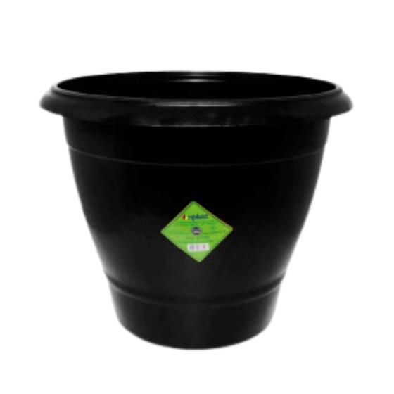 Imagem de Vaso Redondo Grande para Decoração Jardim Flores Plantas 15L