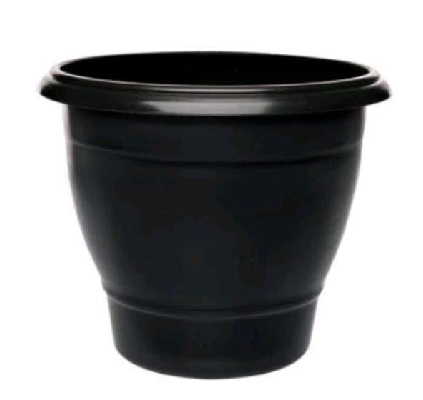 Imagem de Vaso redondo grande Preto 21.5L