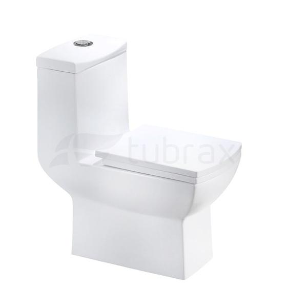 Vaso Sanitário Monobloco Completo - Caixa Acoplada Privada modelo Una Tubrax Menor preço em Vaso Sanitário Monobloco Completo - Caixa Acoplada Privada modelo Una Tubrax