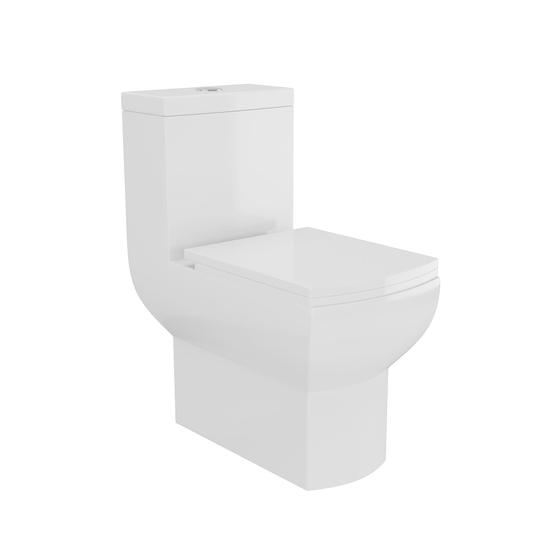 Imagem de Vaso Sanitário Monobloco Completo - Caixa Acoplada Privada modelo Una Tubrax