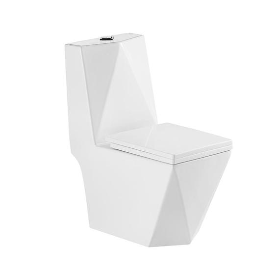 Vaso Sanitário Monobloco Completo Diamante Caixa Acoplada Privada - Gowff Menor preço em Vaso Sanitário Monobloco Completo Diamante Caixa Acoplada Privada - Gowff