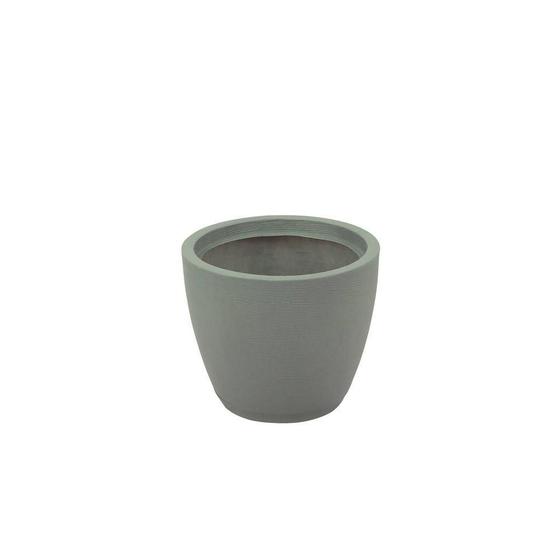 Imagem de Vaso Tramontina Asteca Polietileno Verde Sálvia Prato 32cm Tramontina