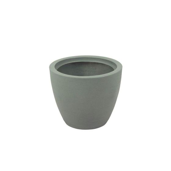 Imagem de Vaso Tramontina Asteca Polietileno Verde Sálvia Prato 38cm Tramontina