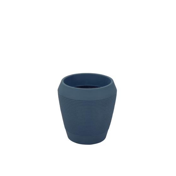 Imagem de Vaso Tramontina Egípcio Polietileno Azul Turquesa 39cm