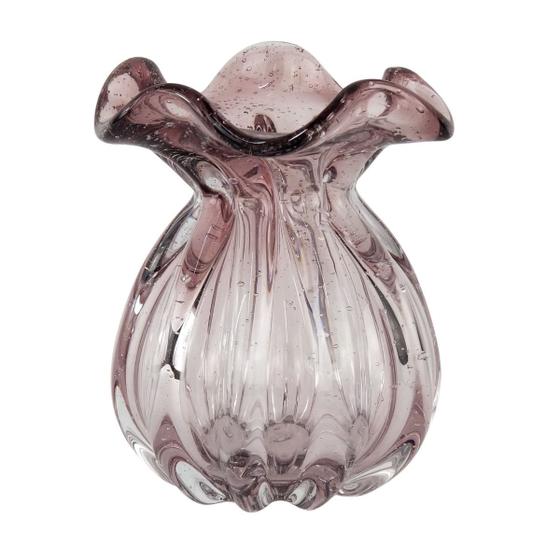 Imagem de Vaso Trouxinha de Murano Importado Para Flores - Rosa