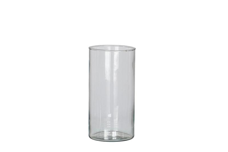 Imagem de Vaso Tubo Vidro Peq Cilindrico 10x14 Decoração Arranjo mesa