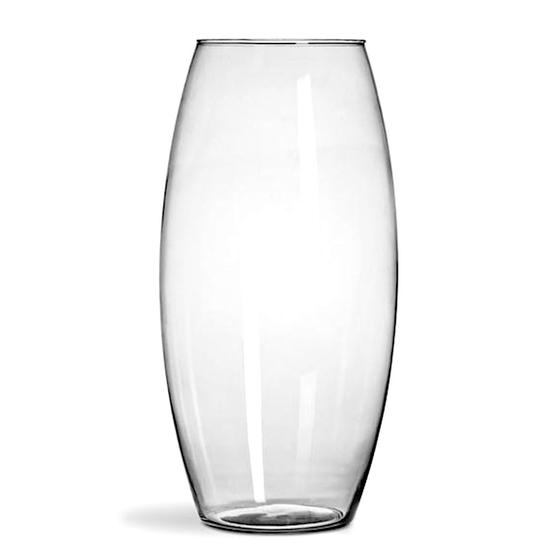 Imagem de Vaso Vidro Transparente Romeu Grande Decorativo Planta Ø20x50cm Decoração