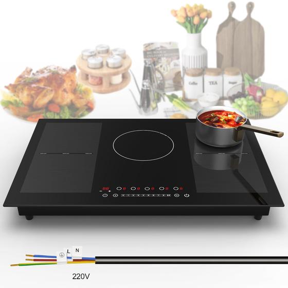 Imagem de VBGK Cooktop de Indução 36 Polegadas, 9000W, 5 Queimadores, Controle Touch