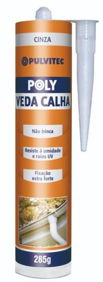 Imagem de Veda Calha 285g Aluminio /Cinza Pulvitec Zd002