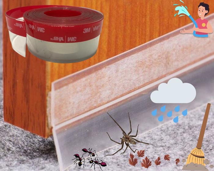 Veda Fresta Porta Portão Rodinho Residência Casa contra Agua Chuva Poeira inseto 4 Mt x 3,5cm Altura Menor preço em Veda Fresta Porta Portão Rodinho Residência Casa contra Agua Chuva Poeira inseto 4 Mt x 3,5cm Altura