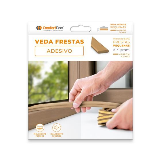 Imagem de Veda Frestas Janela Porta 2MM 6 Metros COMFORT DOOR PAI