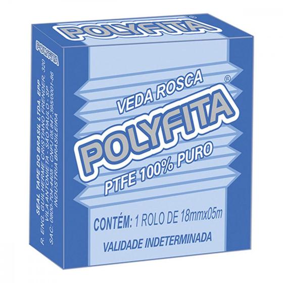 Veda Rosca Polyfita 3/4X05 ./ Kit Com 40 Unidades Menor preço em Veda Rosca Polyfita 3/4X05 ./ Kit Com 40 Unidades