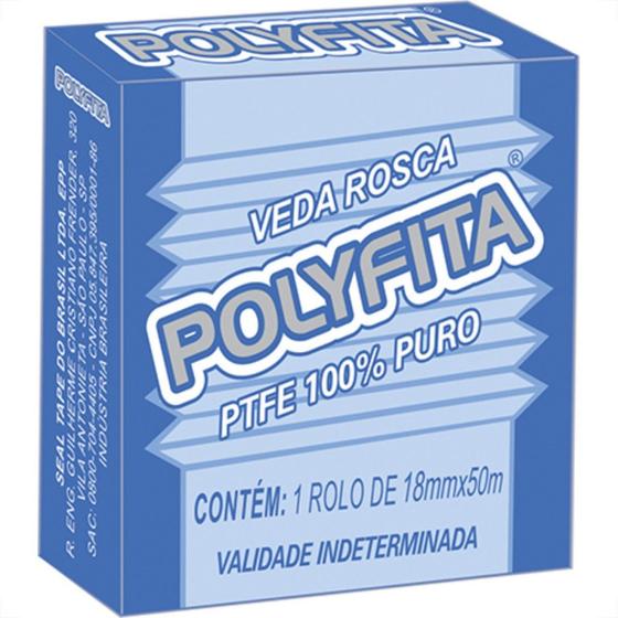 Veda Rosca Polyfita 3/4X50 - Kit C/30 Unidades Imagem de Veda Rosca Polyfita 3/4X50 - Kit C/30 Unidades