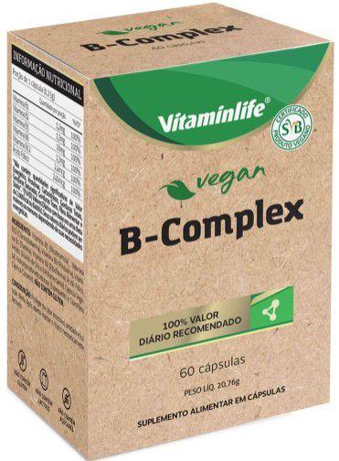 Imagem de Vegan b complex 60 caps - vitaminlife 