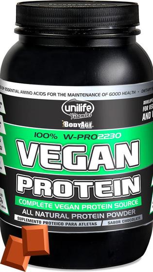 Imagem de Vegan Protein W-Pro sabor Chocolate Unilife 900g