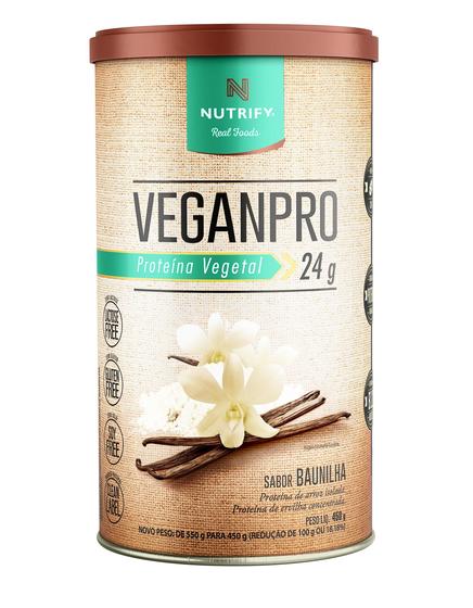 Imagem de VeganPro Proteína Vegetal 450G -Nutrify 